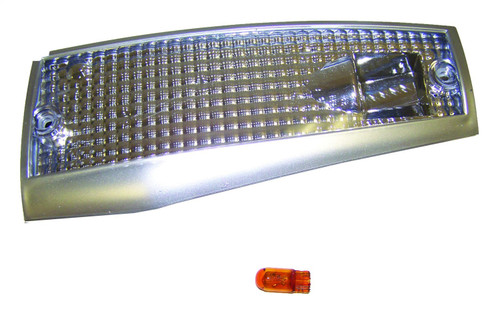 RT Off-Road RT28025 Right Front Side Marker Lamp for Jeep 1984-1996 XJ Cherokee w/o Dual Headlights, 1986-1992 MJ Comanche, Clear w