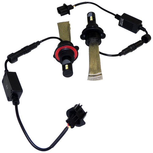 RT Off-Road RT28056 LED Headlight Bulb Kit Left & Right - Fits 2018-2024 Jeep JL Wrangler