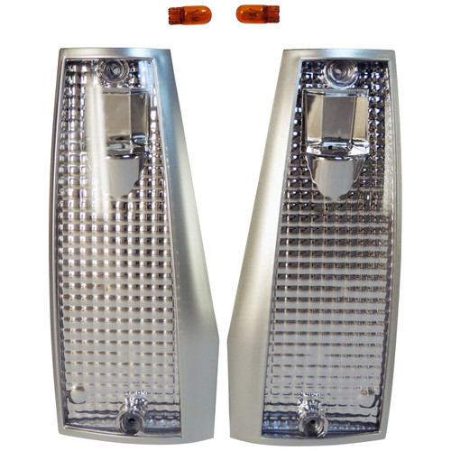 RT Off-Road RT28027 Side Marker Light Kit Front Left & Right - Fits 1984-1996 Jeep XJ Cherokee