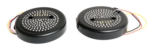 RT Off-Road RT28099 5" Round LED Tail Light Kit for 1955-1986 Jeep CJ-5, CJ-6, CJ-7, CJ-8, 1987-1995 Jeep YJ, Wrangler and 1997-2006