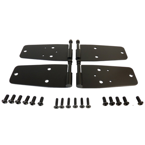 RT Off-Road RT34093 Door Hinge Set Front Left & Right Upper & Lower - Fits 1987-1993 Jeep YJ Wrangler