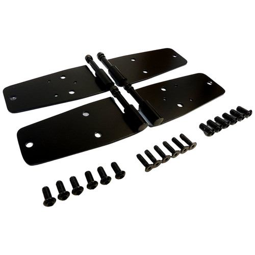 RT Off-Road RT34093 Door Hinge Set Front Left & Right Upper & Lower - Fits 1987-1993 Jeep YJ Wrangler
