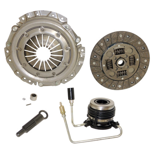 RT Off-Road XY1991F 5-Piece Clutch Kit for 1991-1992 Jeep YJ Wrangler, XJ Cherokee, MJ Comanche w/ 2.5L Engine, Includes Clutch Disc