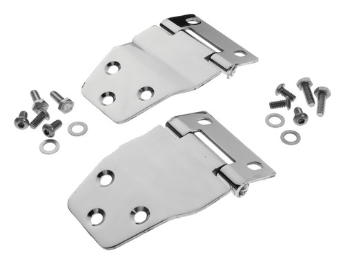RT Off-Road RT34032 Stainless Hardtop Liftgate Hinge Set for 1977-1986 Jeep CJ-7, Includes 2 Hinges and Hardware