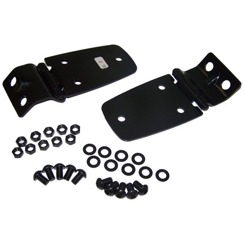 RT Off-Road RT26045 Hood Hinge Set Left & Right - Fits 1997-2006 Jeep TJ Wrangler, Includes Hardware