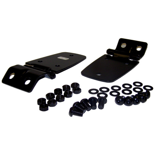 RT Off-Road RT26045 Hood Hinge Set Left & Right - Fits 1997-2006 Jeep TJ Wrangler, Includes Hardware