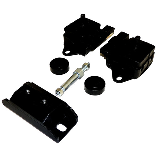 Crown Automotive 8128488K Engine Mount Kit Front & Rear Left & Right - Fits 1977-1983 Jeep SJ, J-Series