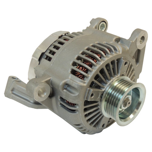 Crown Automotive 56041693AE 136 Amp Alternator for 2007 Jeep KJ Liberty w/ 3.7L Engine - Aluminum, Plastic, Sold Individually