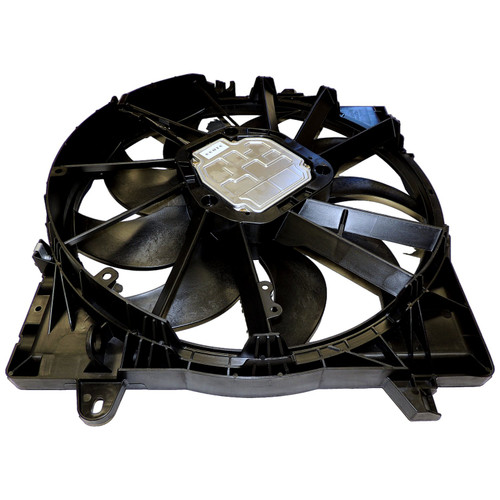 Crown Automotive 68272755AD Cooling Fan Assembly for 2018-2023 JL Wrangler w/ 2.0L Turbo Engine and 2020-2023 JT Gladiator w/ 3.6L Engine