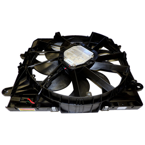 Crown Automotive 68272755AD Cooling Fan Assembly for 2018-2023 JL Wrangler w/ 2.0L Turbo Engine and 2020-2023 JT Gladiator w/ 3.6L Engine
