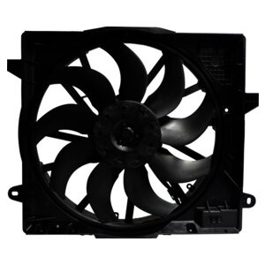Crown Automotive 68272755AD Cooling Fan Assembly for 2018-2023 JL Wrangler w/ 2.0L Turbo Engine and 2020-2023 JT Gladiator w/ 3.6L Engine