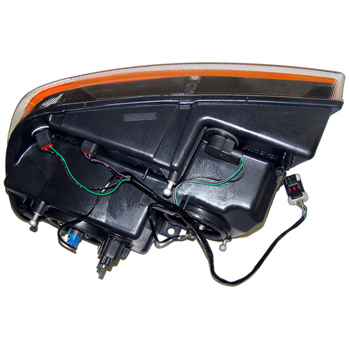 Crown Automotive 55155128AB Right Headlight w/o Headlamp Leveling Device for 99-02 Jeep WJ Grand Cherokee w/ Laredo Package, USA & Canada