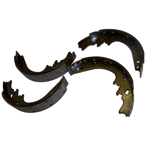 Crown Automotive J8127782 Brake Shoe Set for Jeep 1977-1991 SJ, J-10 w/ 11" Rear Brakes - Metal