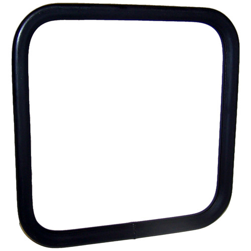 Crown Automotive J5462736 Black Sideview Mirror Head for 55-86 Jeep CJ-5, CJ-6, CJ-7, CJ-8, L or R - Black Glass, Rubber, Steel