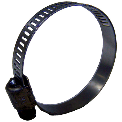 Crown Automotive J3203077 Hose Clamp for Universal Applications, Worm Gear Style, 3/4" - 1-3/4" - Silver Steel, Sold Individually