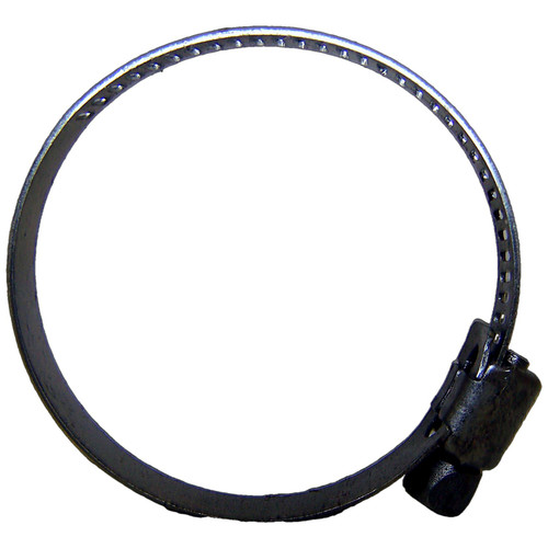 Crown Automotive J3203077 Hose Clamp for Universal Applications, Worm Gear Style, 3/4" - 1-3/4" - Silver Steel, Sold Individually