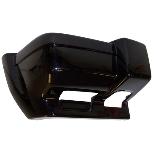 Crown Automotive 5DY00DX8AB Bumper End Cap Front Right - Fits 1997-2001 Jeep XJ Cherokee, Gloss Black Finish