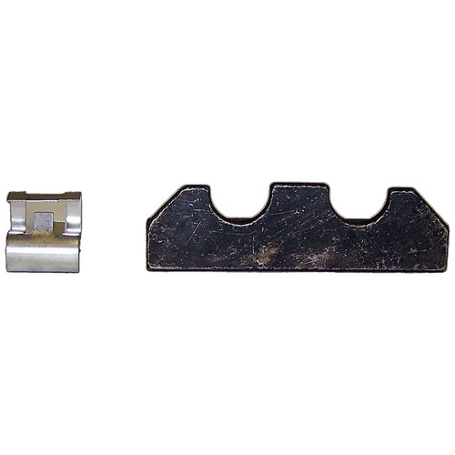 Crown Automotive 83503571 Front Caliper Support and Key Kit for 1978-1981 Jeep CJ-5, CJ-7, CJ-8, Left or Right - Steel