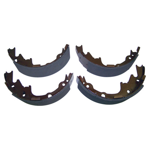 Crown Automotive 5019536AA Rear Brake Shoe Set for 3/10/2000-06 Jeep for TJ Wrangler and XJ Cherokee w/ 9" x 2-1/2" - Multi Colors Metal