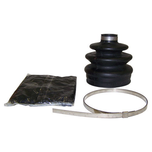 Crown Automotive 83500698 Front CV Shaft Boot Kit for 1984-1987 XJ Cherokee, MJ Comanche, Left or Right, Includes Boot, Clamps, and Grease