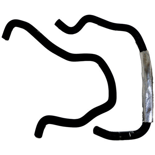 Crown Automotive 55056590AD Heater Hose Set for 2007-2011 Jeep JK Wrangler w/ 3.8L Engine - Black Rubber