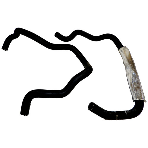 Crown Automotive 55056590AD Heater Hose Set for 2007-2011 Jeep JK Wrangler w/ 3.8L Engine - Black Rubber