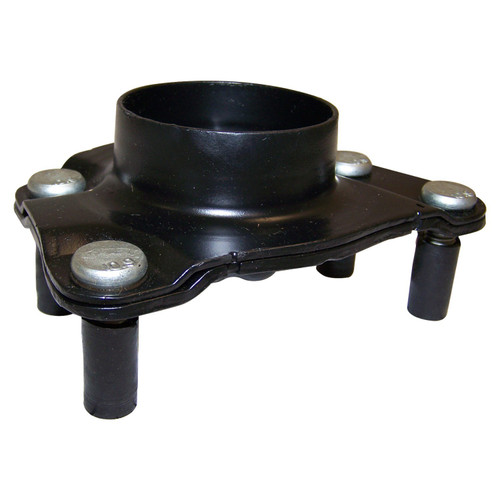 Crown Automotive 52128532AA Right Front Upper Shock Mount for 2002-2007 Jeep KJ Liberty - Black, Silver Steel, Sold Individually
