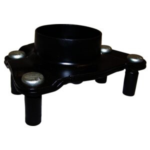 Crown Automotive 52128532AA Right Front Upper Shock Mount for 2002-2007 Jeep KJ Liberty - Black, Silver Steel, Sold Individually