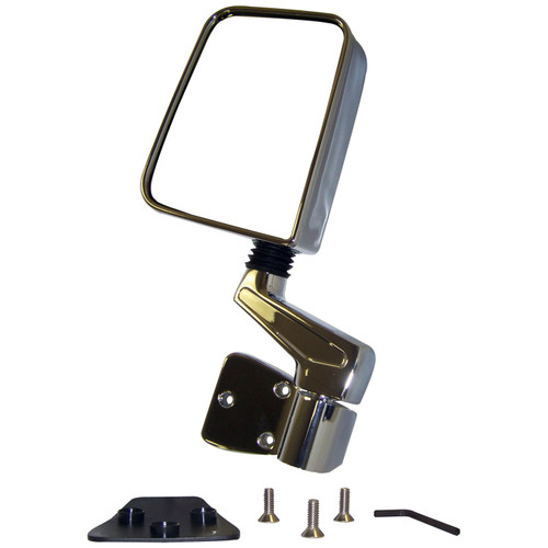 Crown Automotive 82201773C Door Mirror Front Left - Fits 1987-1995 Jeep YJ Wrangler