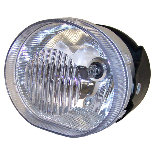 Crown Automotive 5083896AC Right Front Fog Lamp for 2002-2004 Jeep KJ Liberty - Black, Gray Plastic, Sold Individually
