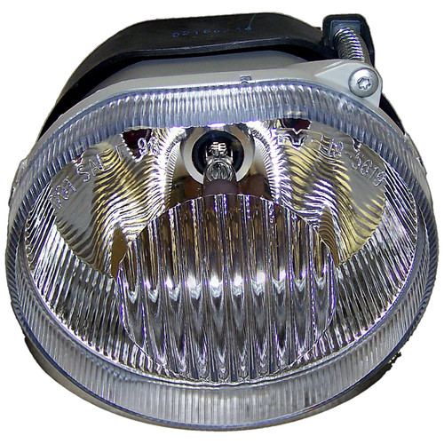 Crown Automotive 5083896AC Right Front Fog Lamp for 2002-2004 Jeep KJ Liberty - Black, Gray Plastic, Sold Individually
