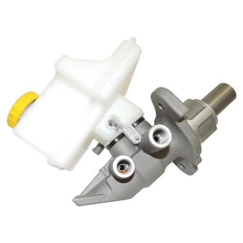 Crown Automotive 4560183AA Brake Master Cylinder for 2011-2015 Jeep WK Grand Cherokee - Unpainted, White, Yellow Aluminum, Plastic
