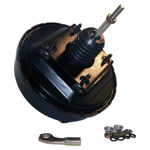 Crown Automotive 4637862 Brake Booster for 1991-1995 Jeep YJ Wrangler w/ 4.0L, 2.5L Engines w/o ABS - Black Metal, Plastic, Rubber