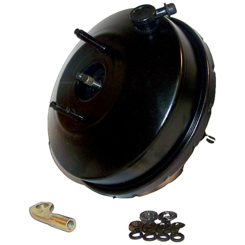 Crown Automotive 4637862 Brake Booster for 1991-1995 Jeep YJ Wrangler w/ 4.0L, 2.5L Engines w/o ABS - Black Metal, Plastic, Rubber