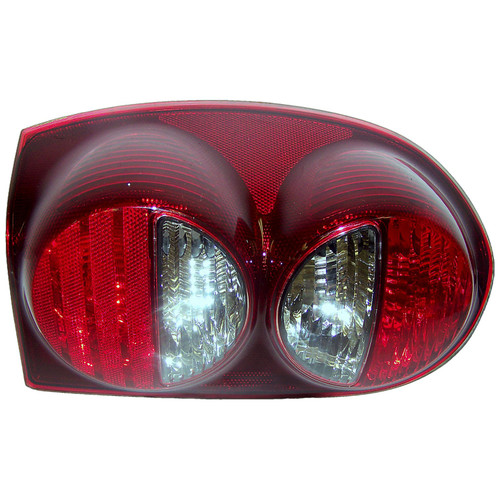 Crown Automotive 55157061AF Left Tail Lamp for 2005-2007 KJ Liberty - Clear, Red Plastic, Sold Individually