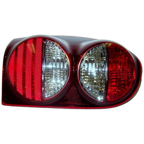 Crown Automotive 55157061AF Left Tail Lamp for 2005-2007 KJ Liberty - Clear, Red Plastic, Sold Individually