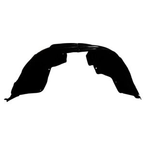 Crown Automotive 68102265AF Left Front Fender Liner for 2014-2018 Jeep KL Cherokee w/ 2.4L, 3.2L Engines w/ Trailhawk Package, Black Plastic