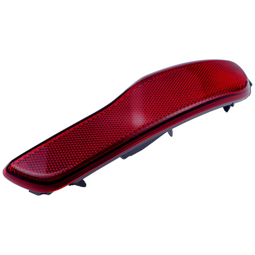 Crown Automotive 68105145AC Left Rear Fascia Reflector for 2014-2018 Jeep KL Cherokee - Red Plastic, Sold Individually