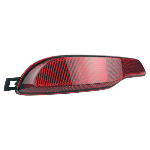 Crown Automotive 68105145AC Left Rear Fascia Reflector for 2014-2018 Jeep KL Cherokee - Red Plastic, Sold Individually