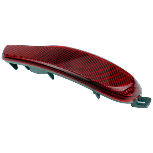 Crown Automotive 68105145AC Left Rear Fascia Reflector for 2014-2018 Jeep KL Cherokee - Red Plastic, Sold Individually