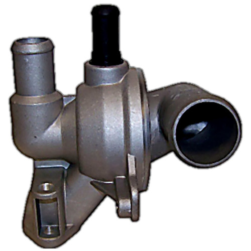 Crown Automotive 5072705AB Thermostat w/ Housing for Jeep 2002-2004 KJ Liberty w/ 2.5L Diesel Engine, 2003-2004 KJ Liberty w/ 2.8L Diesel