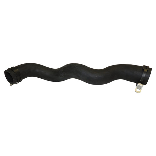 Crown Automotive 55038025AA Lower Radiator Hose for 2011+ Jeep WK Grand Cherokee w/ 5.7L Engine, Includes Clamp - Black Metal, Rubber