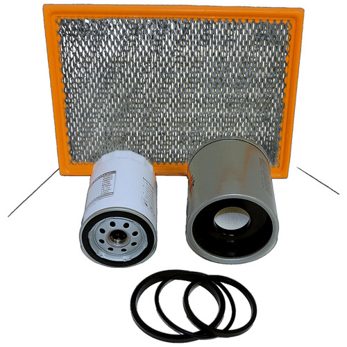 Crown Automotive MFK4 Master Filter Kit for 2002-2004 Jeep KJ Liberty w/ 2.5L or 2.8L Diesel Engine, Includes Air, Fuel, and Oil Filter