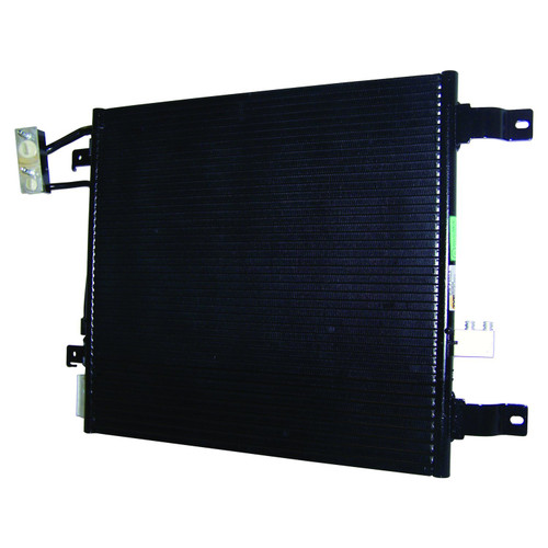 Crown Automotive 55056635AA A/C Condenser & Transmission Cooler for 2007-2011 Jeep JK Wrangler w/ 3.8L Engine, w/ Automatic Transmission