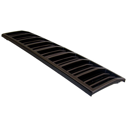 Crown Automotive 55013144 Dark Gray & Black Grille for 1988-1990 Jeep XJ Cherokee, MJ Comanche - Argent, Black Plastic, Sold Individually