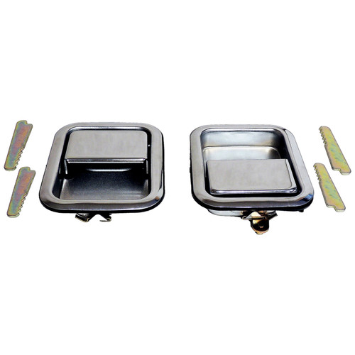 Crown Automotive 5758172K Exterior Door Handle Set Front Left & Right Outer - Fits 1997-2006 Jeep TJ Wrangler