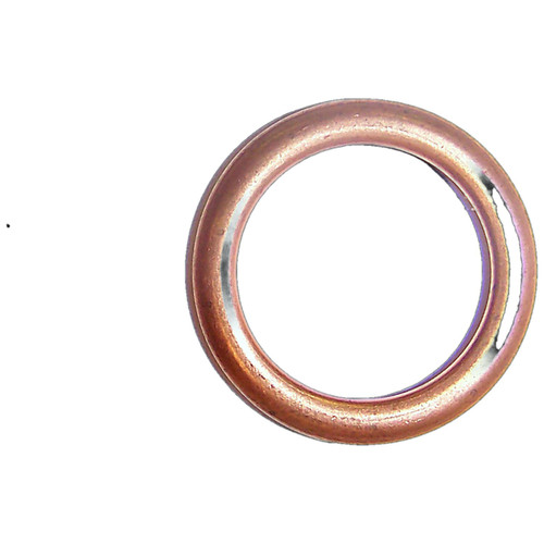 Crown Automotive 5010023AA Oil Drain Plug Gasket for 1985-1994 XJ Cherokee & 1986-1992 MJ Comanche w/ 2.1L Diesel Engine, Copper