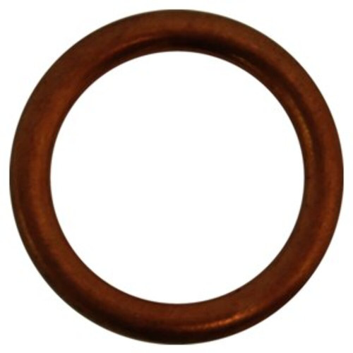 Crown Automotive 5010023AA Oil Drain Plug Gasket for 1985-1994 XJ Cherokee & 1986-1992 MJ Comanche w/ 2.1L Diesel Engine, Copper