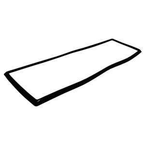 Crown Automotive 55007134 Liftgate Glass Seal for 1984-1996 Jeep XJ Cherokee - Black Rubber, Sold Individually