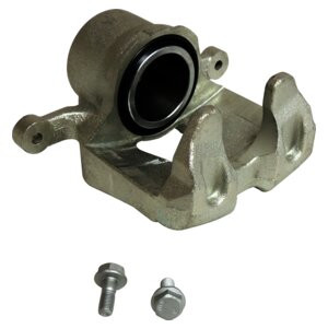 Crown Automotive 68267931AA Right Front Brake Caliper for 2015-2018 Jeep BU Renegade - Silver Rubber, Steel, Sold Individually